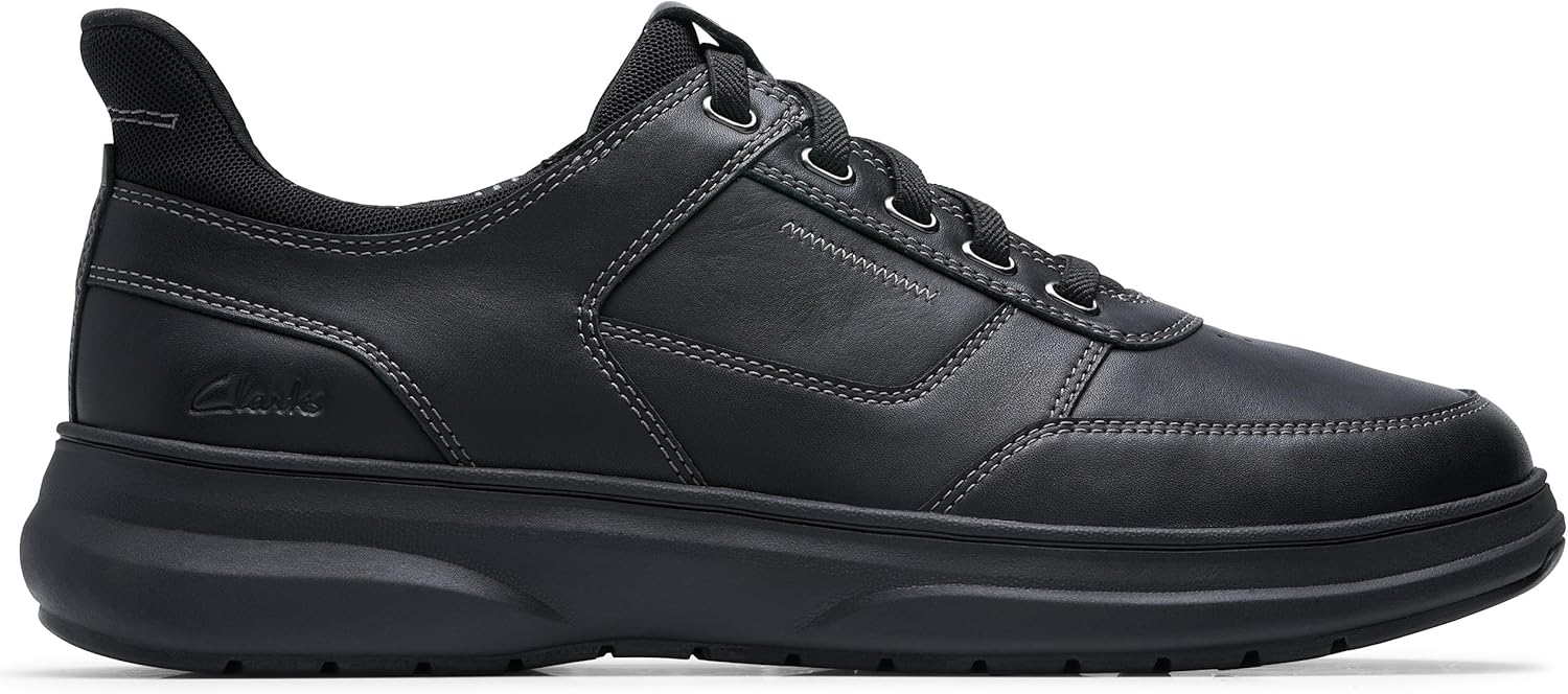 Мужские кроссовки Clarks Mullen Easy, черный — фото 2
