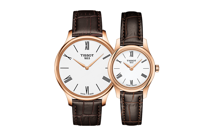 

TISSOT Часы унисекс с кварцевым механизмом Junya Collection, 25 мм, белый циферблат, корпус из нержавеющей стали, кожаный ремешок