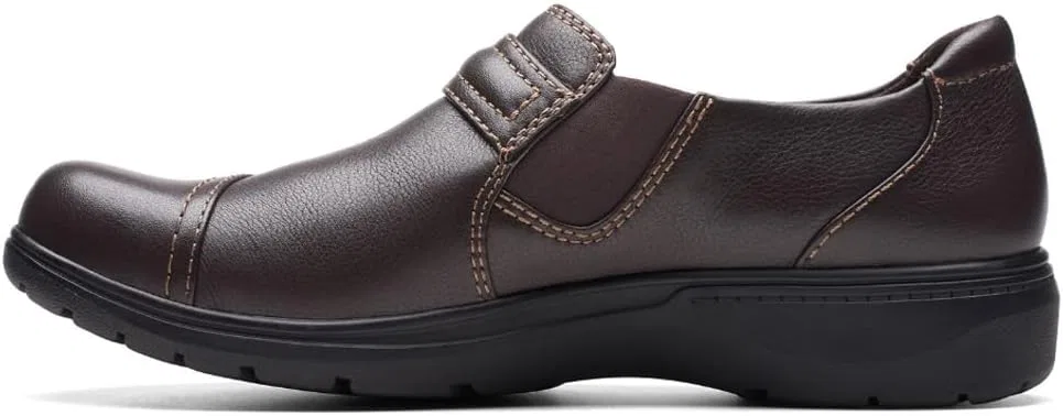 Туфли Clarks Women's Carleigh Pearl Slipper, Dark Brown Leather — фото 4