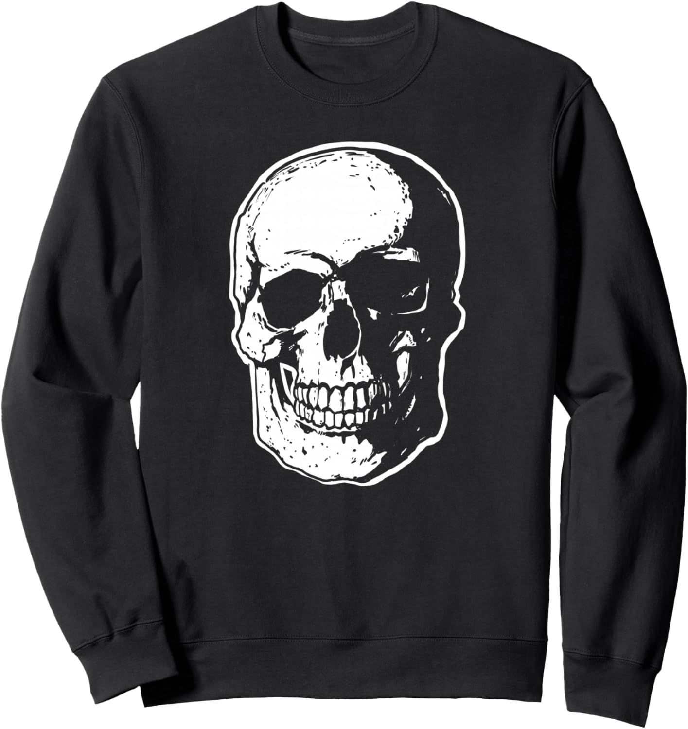 

Толстовка с черепом на Хэллоуин Miftees Halloween Tees, черный