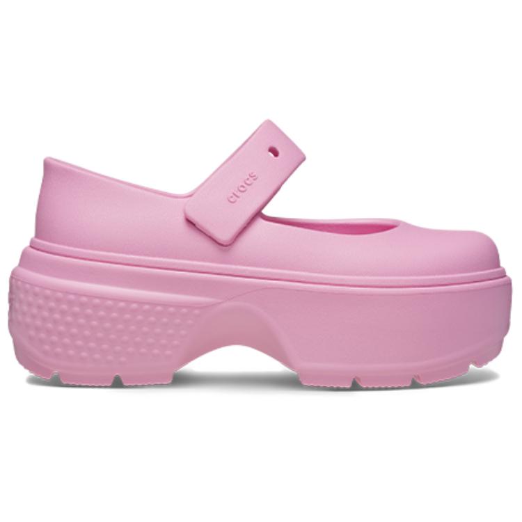 Crocs Розовые бретельки для женщин Little Pink, цвет Little Pink — фото 3