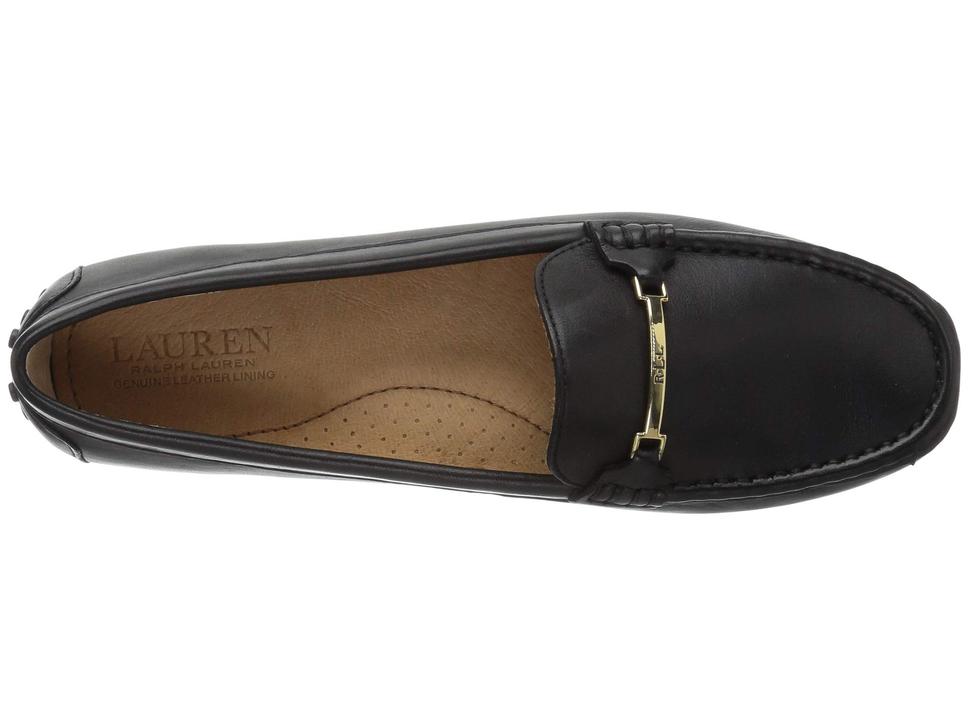 Лоферы Lauren Ralph Lauren Briony, Black Super Soft Leather — фото 2