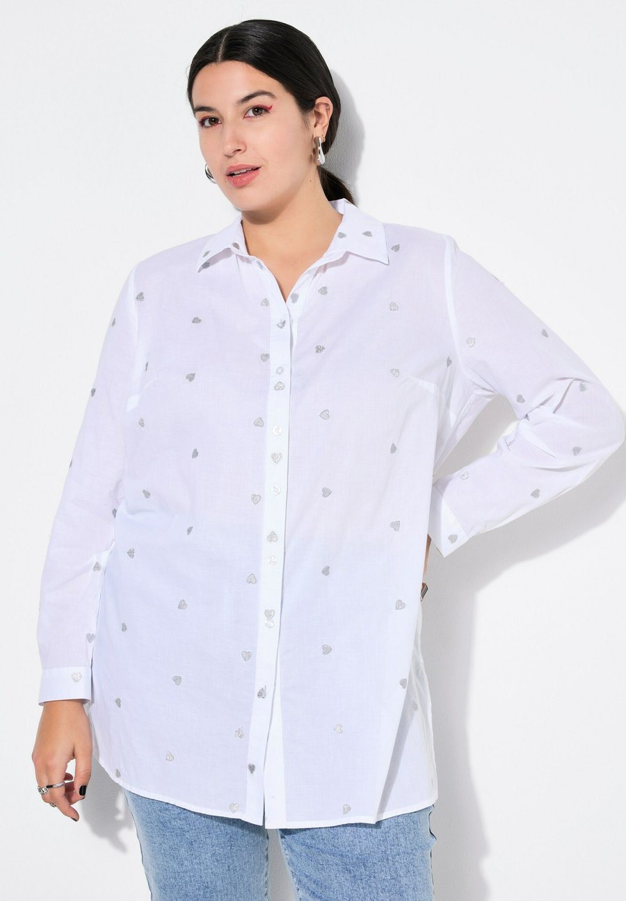 

Блуза Studio Untold SILVER HEARTS, Off White/White