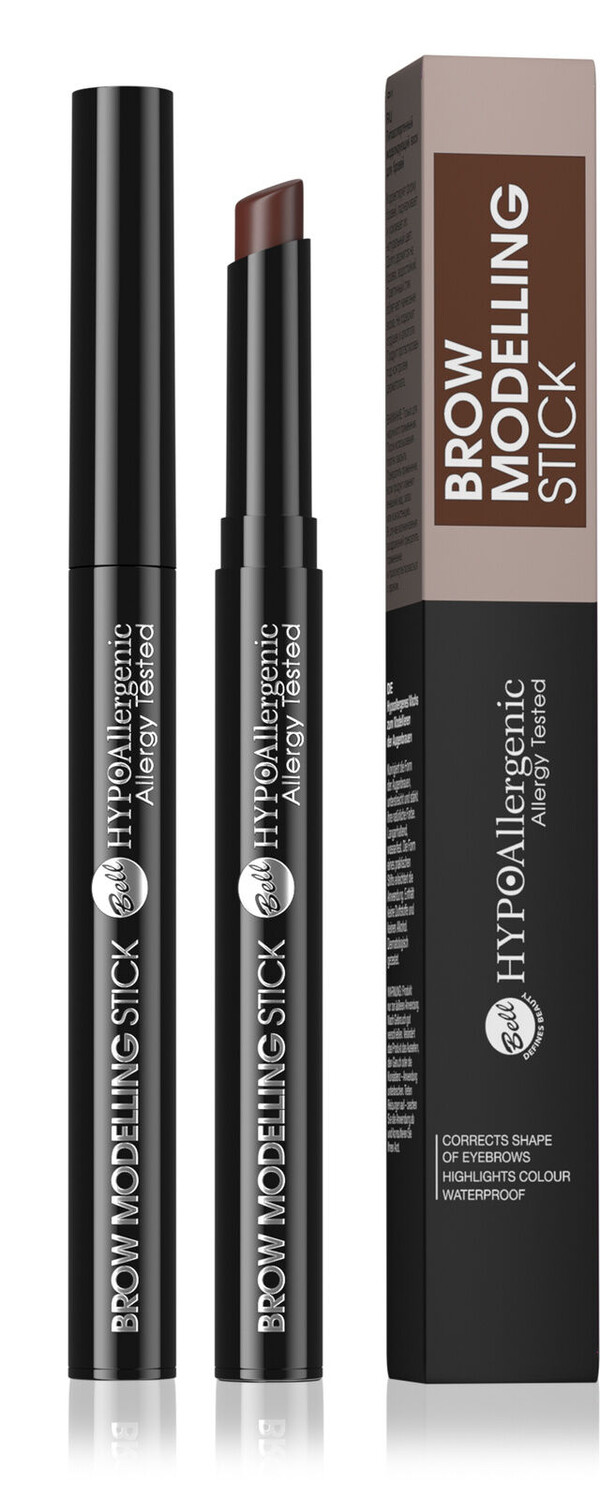 

Воск для укладки бровей 2 Bell Hypoallergenic Brow Modeling Stick, 1,4 гр