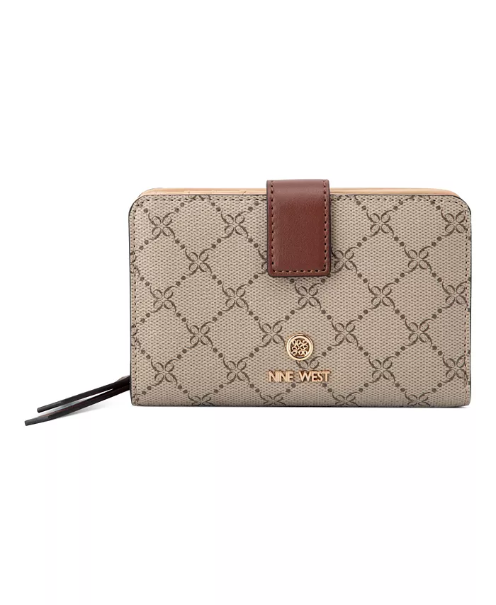 

Кошелек Lockup 9S French Wallet Nine West, коричневый