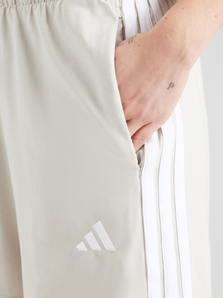 Обычные тренировочные брюки ADIDAS SPORTSWEAR Essentials, бежевый — фото 3