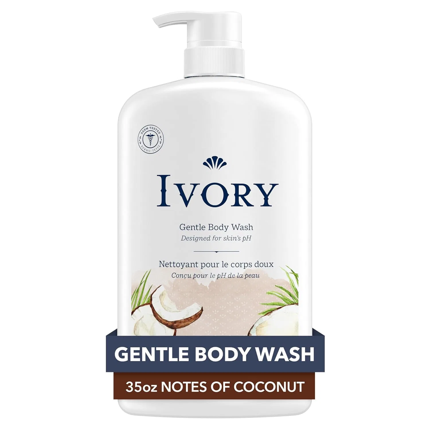 Гель для душа Coconut, Ivory, 1035 мл