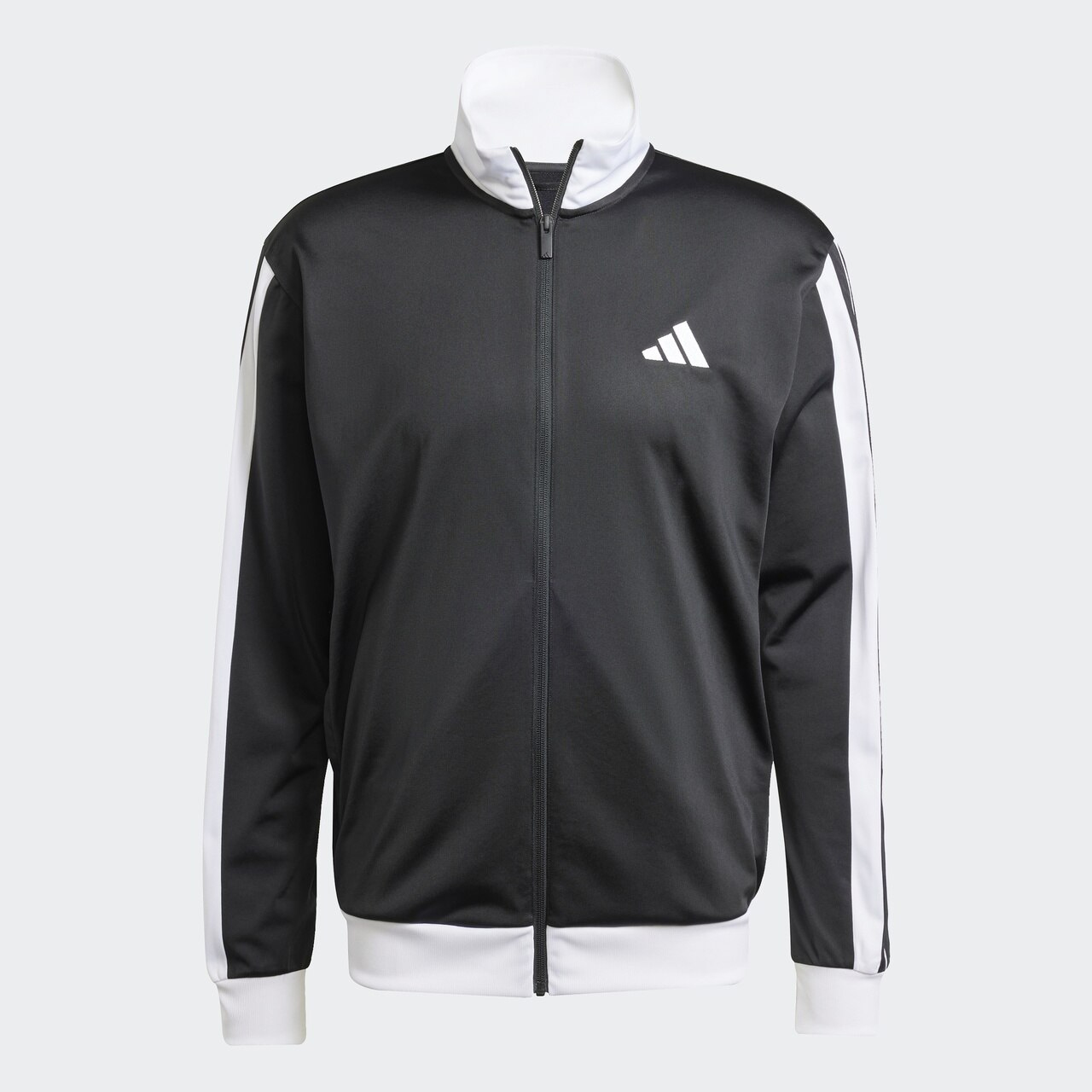 

Куртка Adidas 3-Stripes Tricot Regular Fit Colorblock, черный/белый
