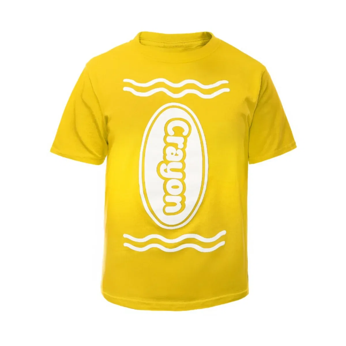 Футболка с принтом Yellow Crayon I Love Fancy Dress, Yellow