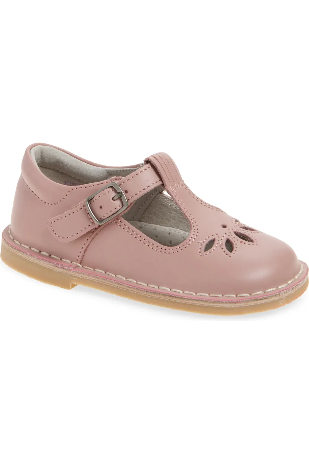 Детские туфли Т-образный ремешок Sienna L'AMOUR, Dusty Pink