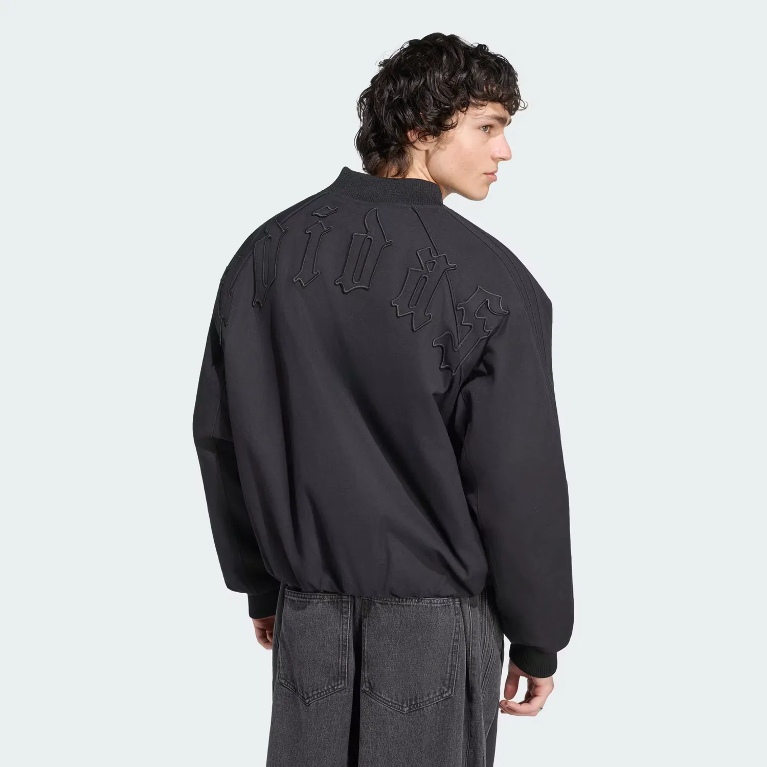 Мужская куртка свободного кроя SST TT Canvas Adidas Originals, черный — фото 3