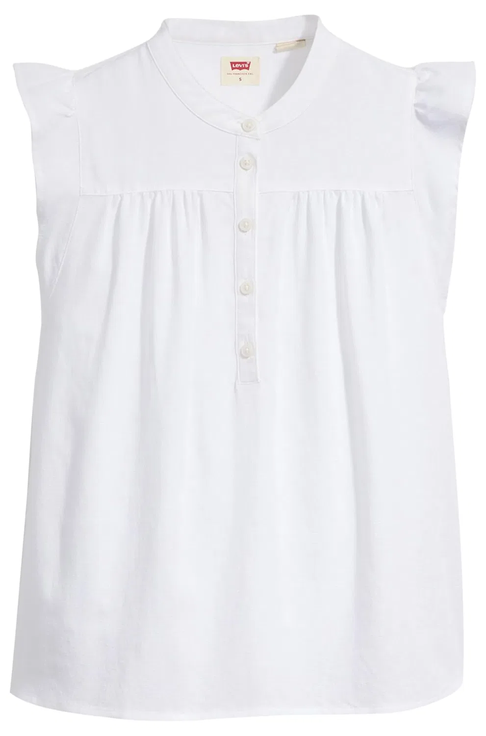 Женская футболка с коротким рукавом Jace Shortsleeve Levi's, Bright White — фото 3