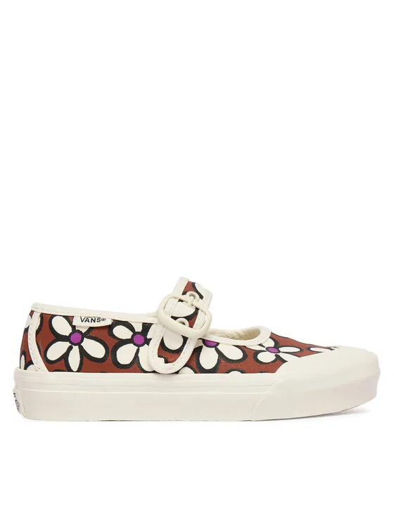 Балетки Mary Jane Vans, коричневый