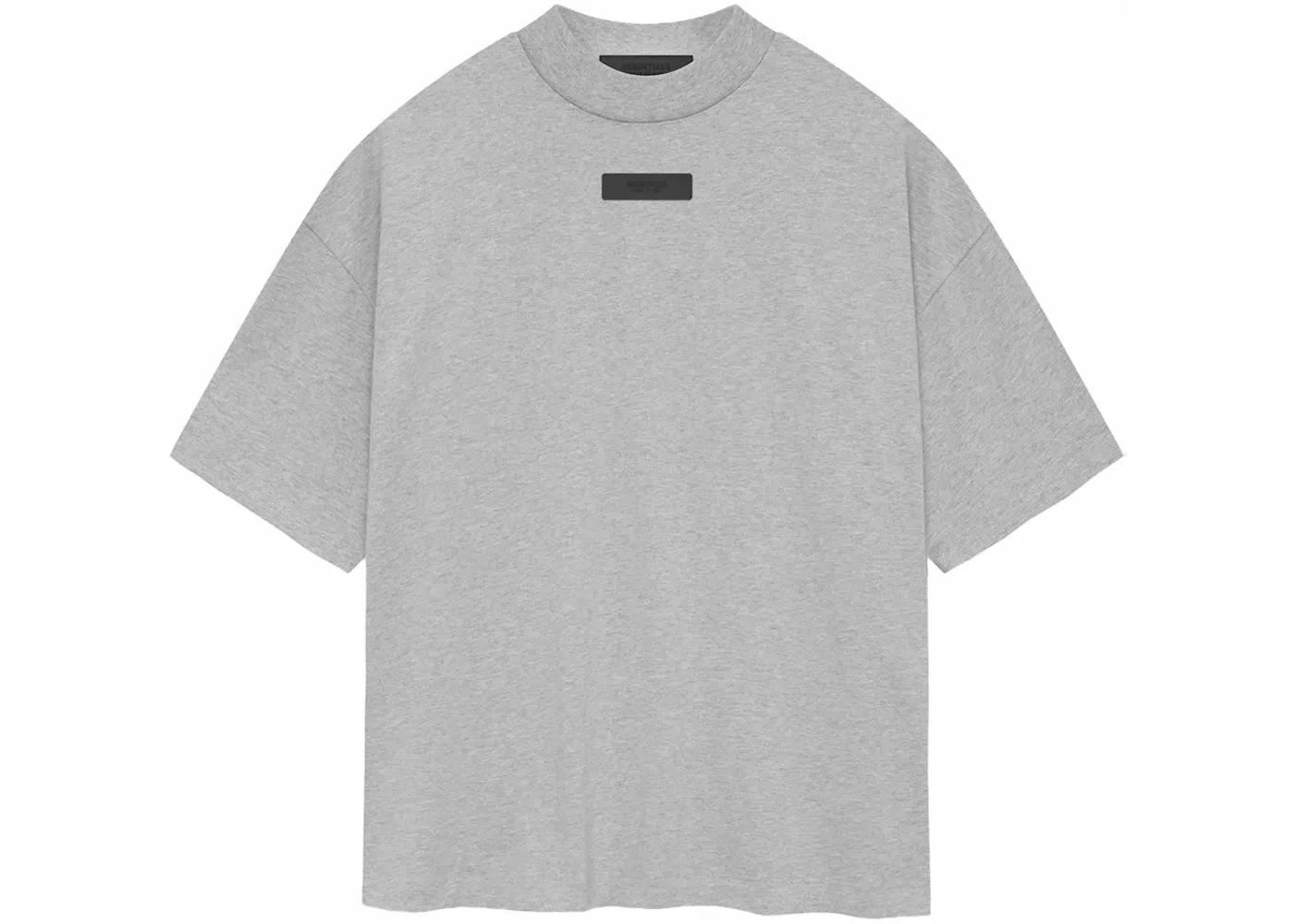 Мужская футболка с круглым вырезом Fear of God Essentials Tee, Light Heather Grey