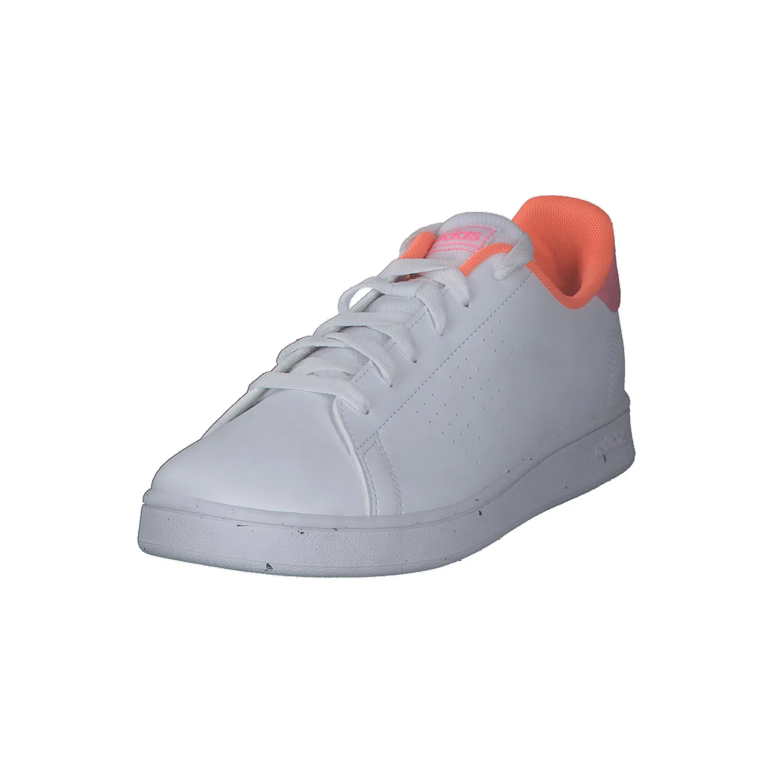 Детские кроссовки с закрытой пяткой adidas ADVANTAGE K, Weiss Orange — фото 4