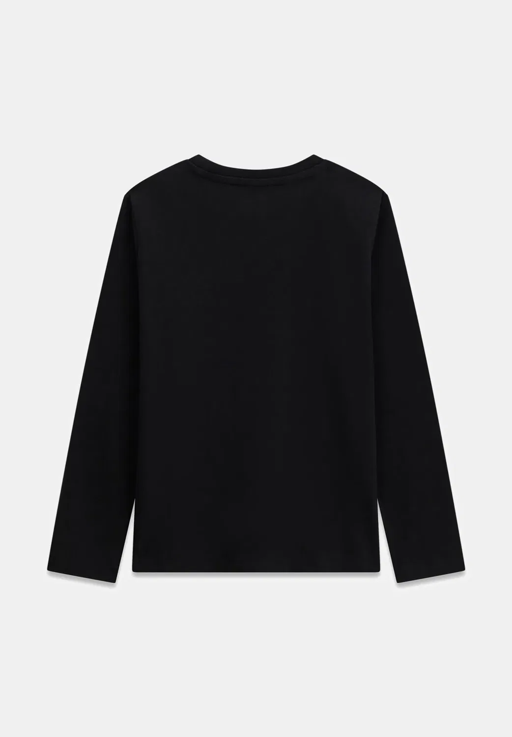 Футболка с длинными рукавами и логотипом Ls, унисекс Guess, Jet Black A — фото 2