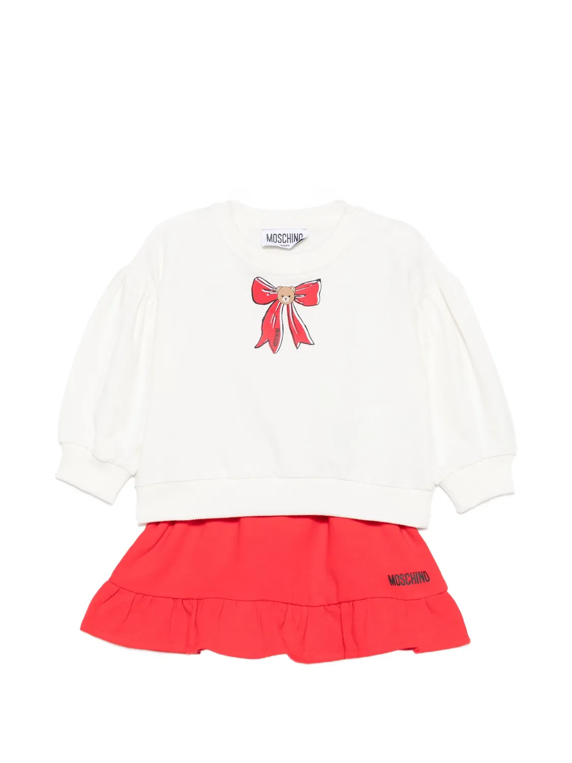Moschino Комплект топ и юбка белый