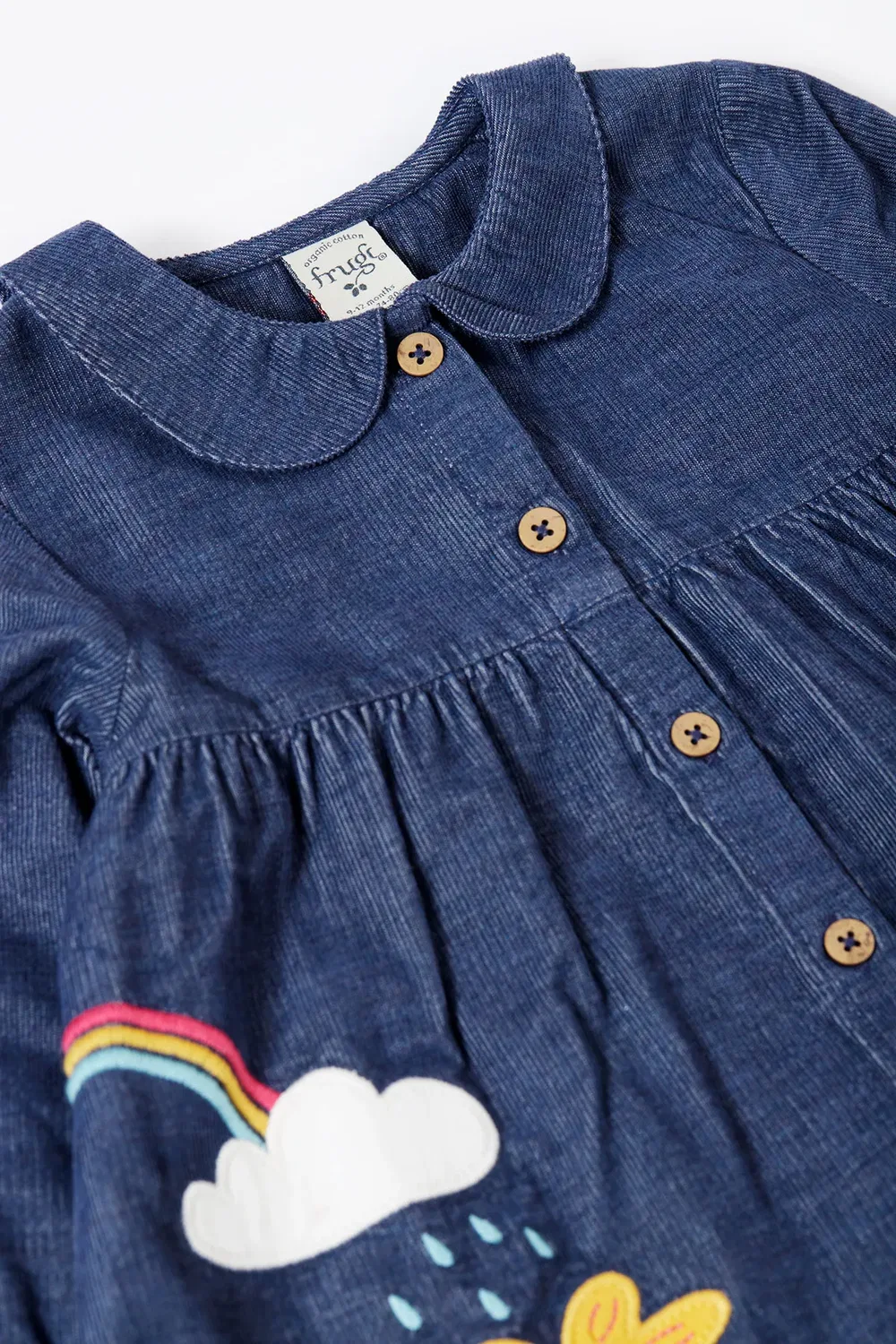 Платье из вельвета Mary Frugi, Navy — фото 2