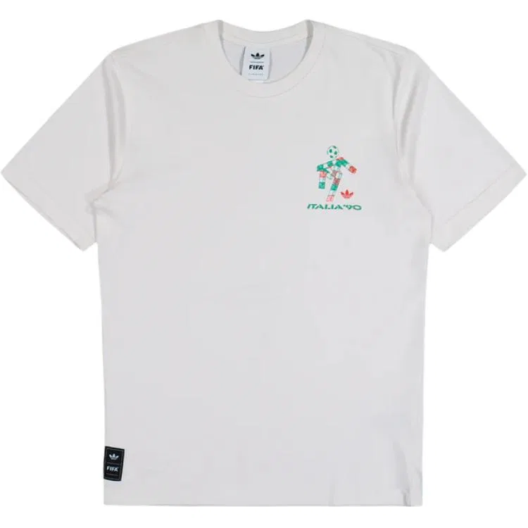 Футболка с талисманом Ciao чемпионата мира по футболу FIFA 2026 Adidas Originals, Cloud White