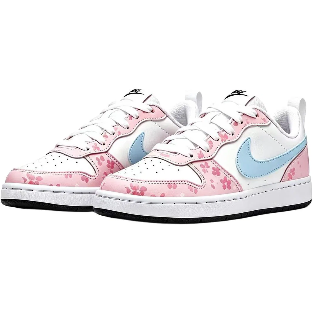 Детские кроссовки для скейтбординга с принтом Nike, White — фото 4