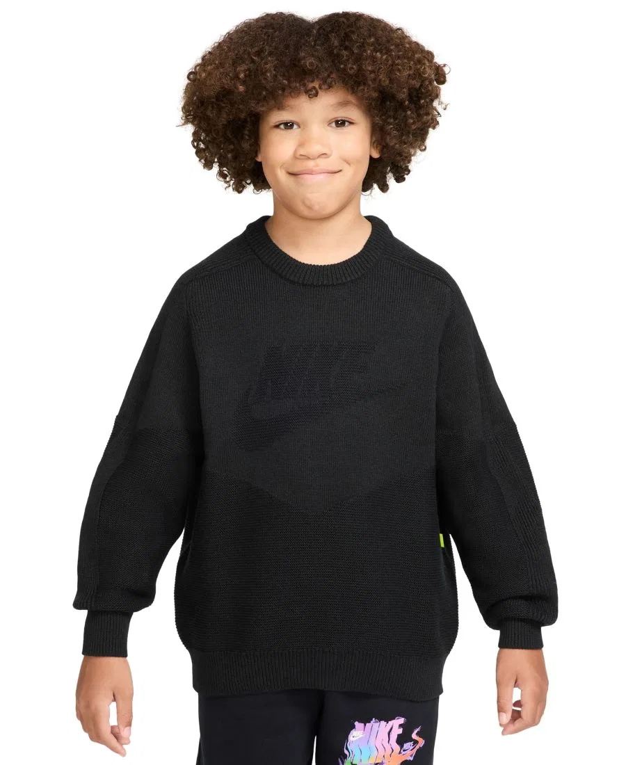Свитшот с круглым вырезом Nike, Black