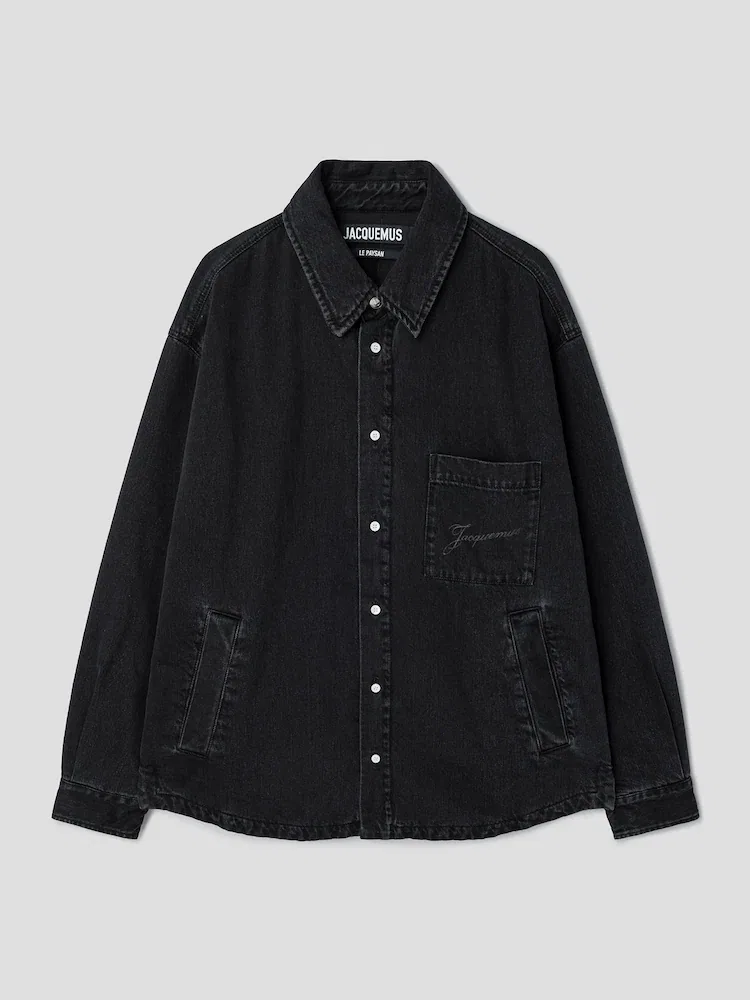 Рубашка с набивкой, Black JACQUEMUS