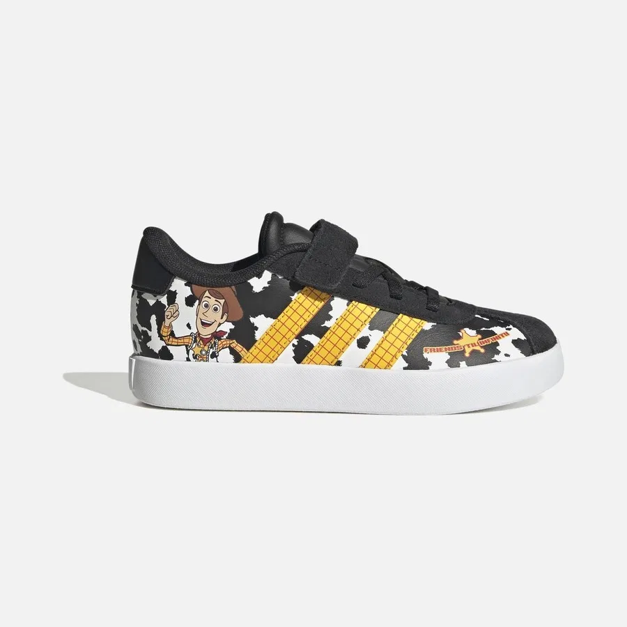 Детские спортивные кроссовки с принтом Pixar Toy Story, adidas, Черный
