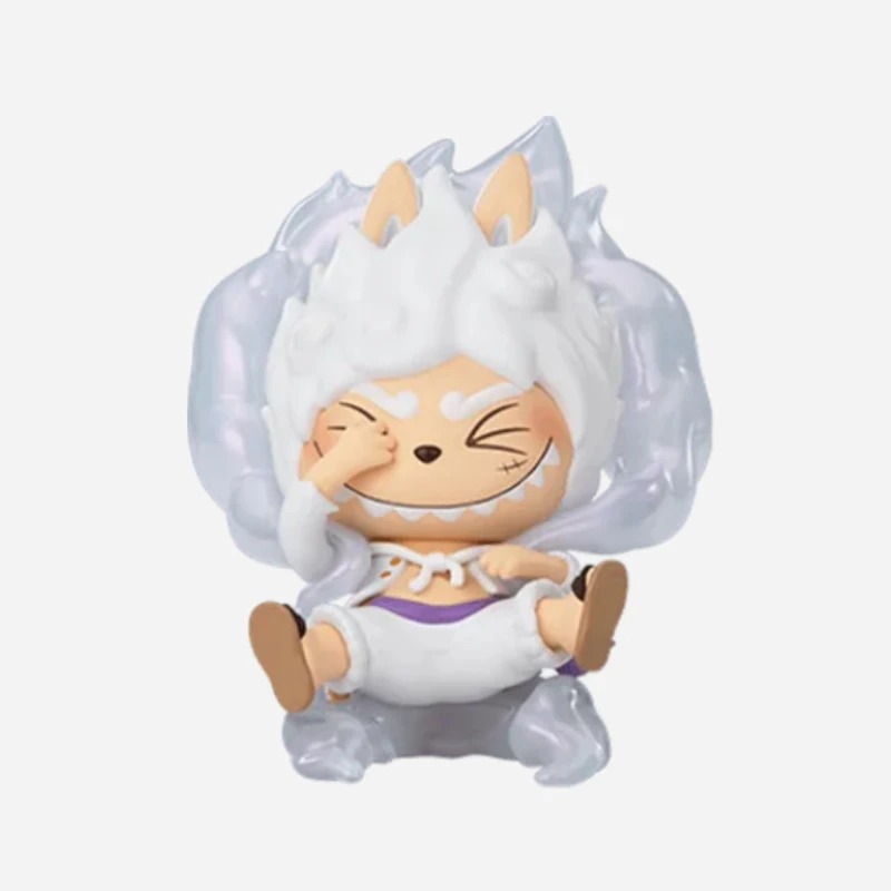 

Фигурка POP MART Labubu The Monsters X One Piece Monkey D. Luffy, белый