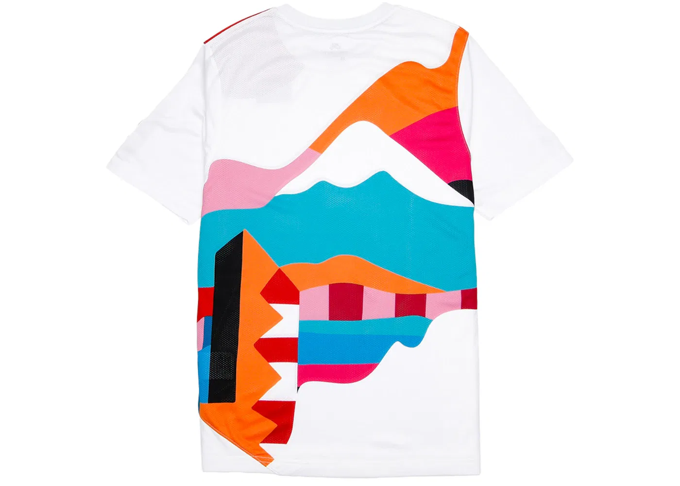 Мужская джерси с коротким рукавом Nike SB Parra Japan Federation Kit Crew Jersey Nike, White/Black — фото 2