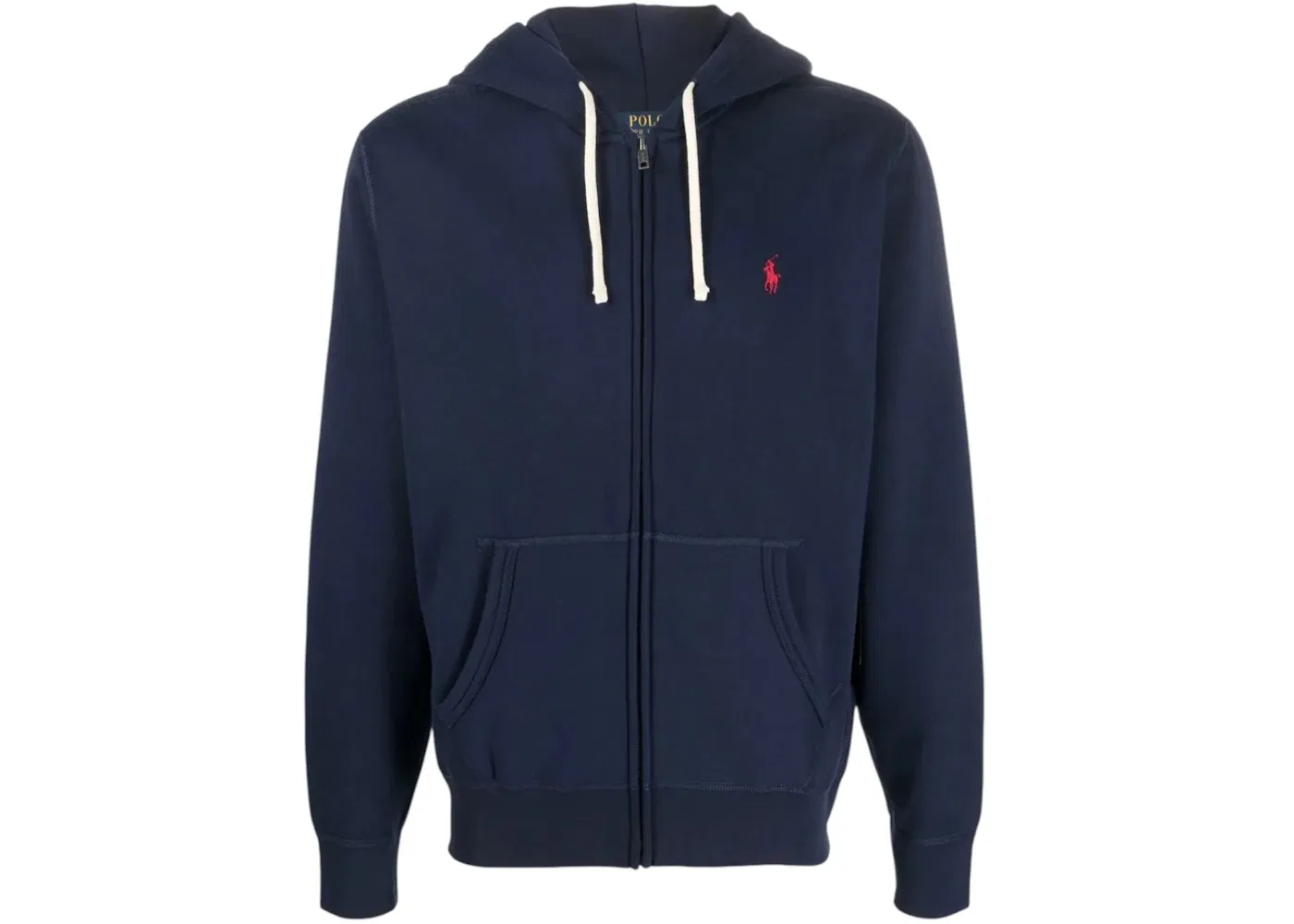 Мужская худи на молнии с флисом Polo Ralph Lauren, Cruise Navy