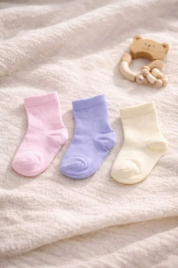 Детский комплект носков с принтом Amélio Kids, Multicolor — фото 4