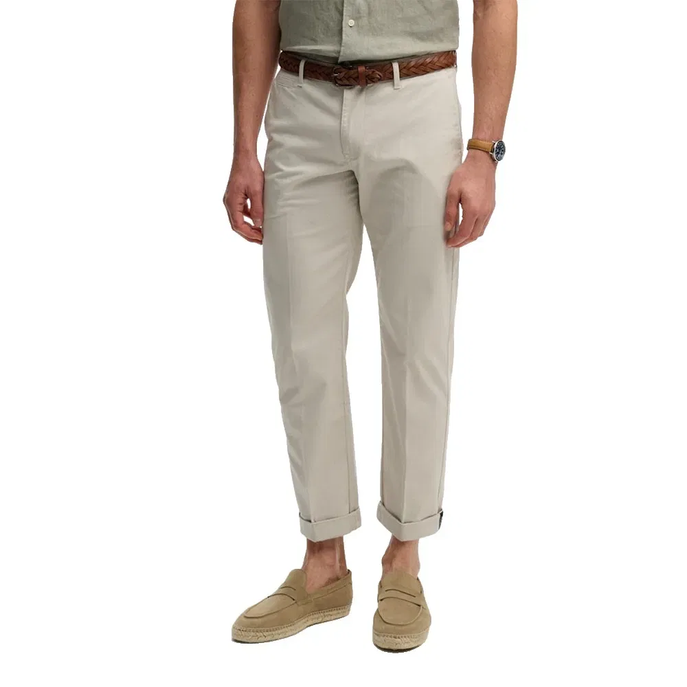 Брюки чинос Regular Fit Superdry Premium, белый