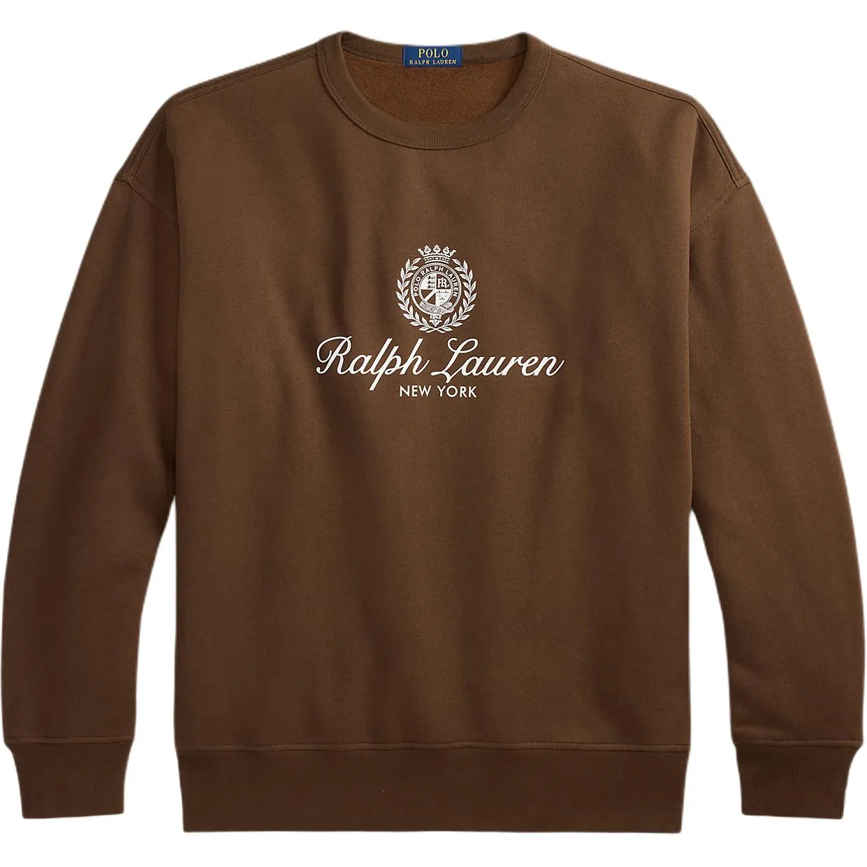 Мужской свитшот с принтом Polo Ralph Lauren, Branch Brown