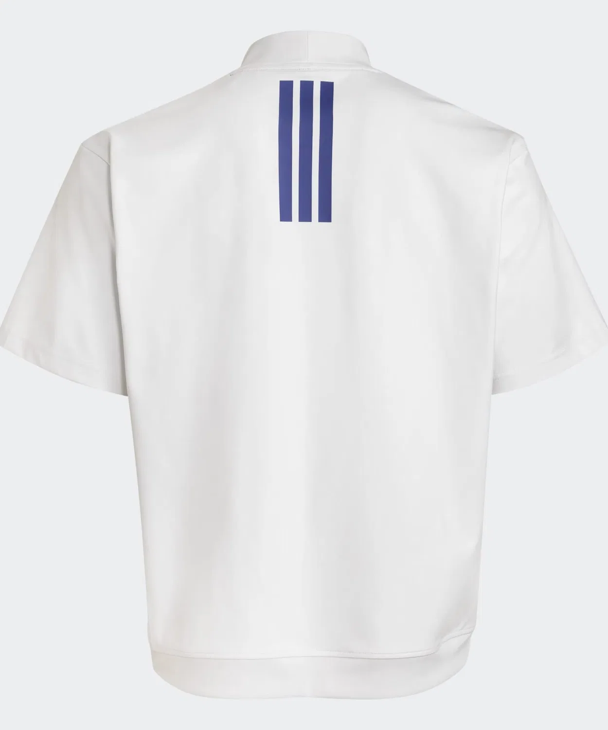 Мужская футболка-поло с коротким рукавом Mock Neck Adidas Golf, Белый — фото 2