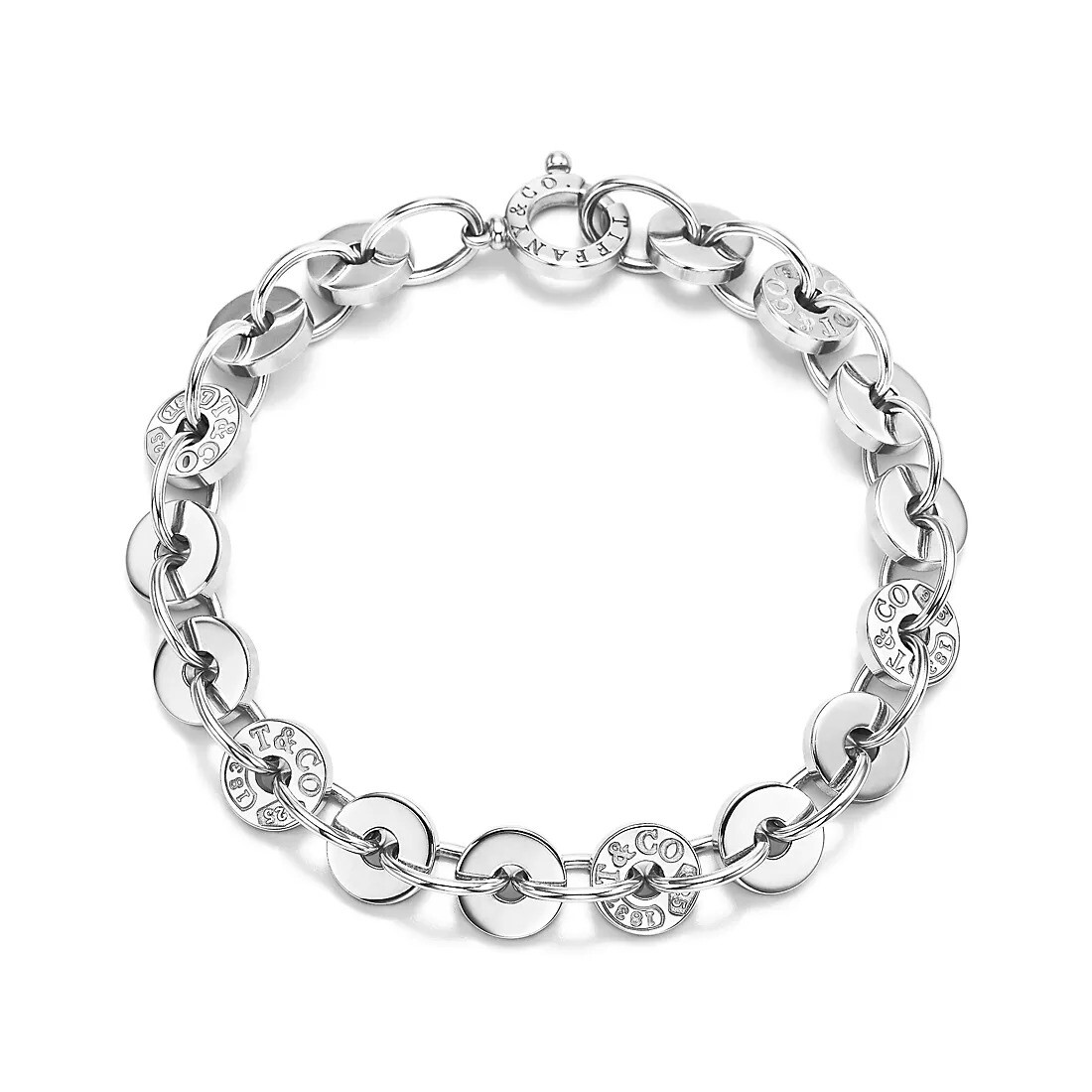 

Браслет Tiffany & Co. Tiffany 1837 Circle, серебро