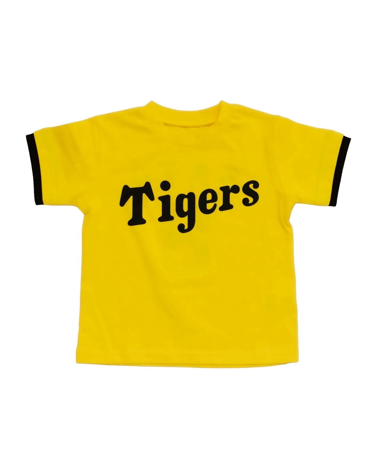 Детская футболка с длинным рукавомХаншин Тайгерс babybaby, Yellow/Black