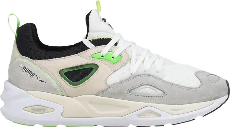 

Кроссовки Puma TRC Blaze The Triangle - White Green Glare, белый