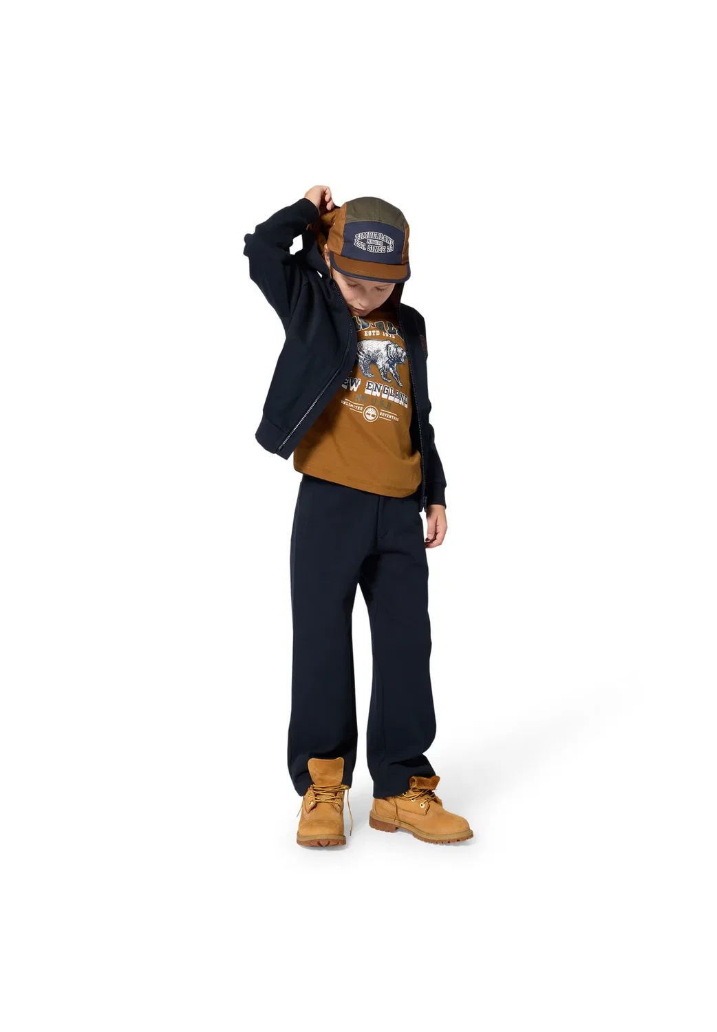 Кардиган-Капуш - толстовка на молнии Timberland, Bleu Cargo