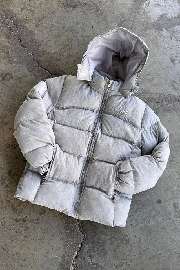 Детское пальто для мальчиков пуховое Minigimin Cicileri, Gray-59702