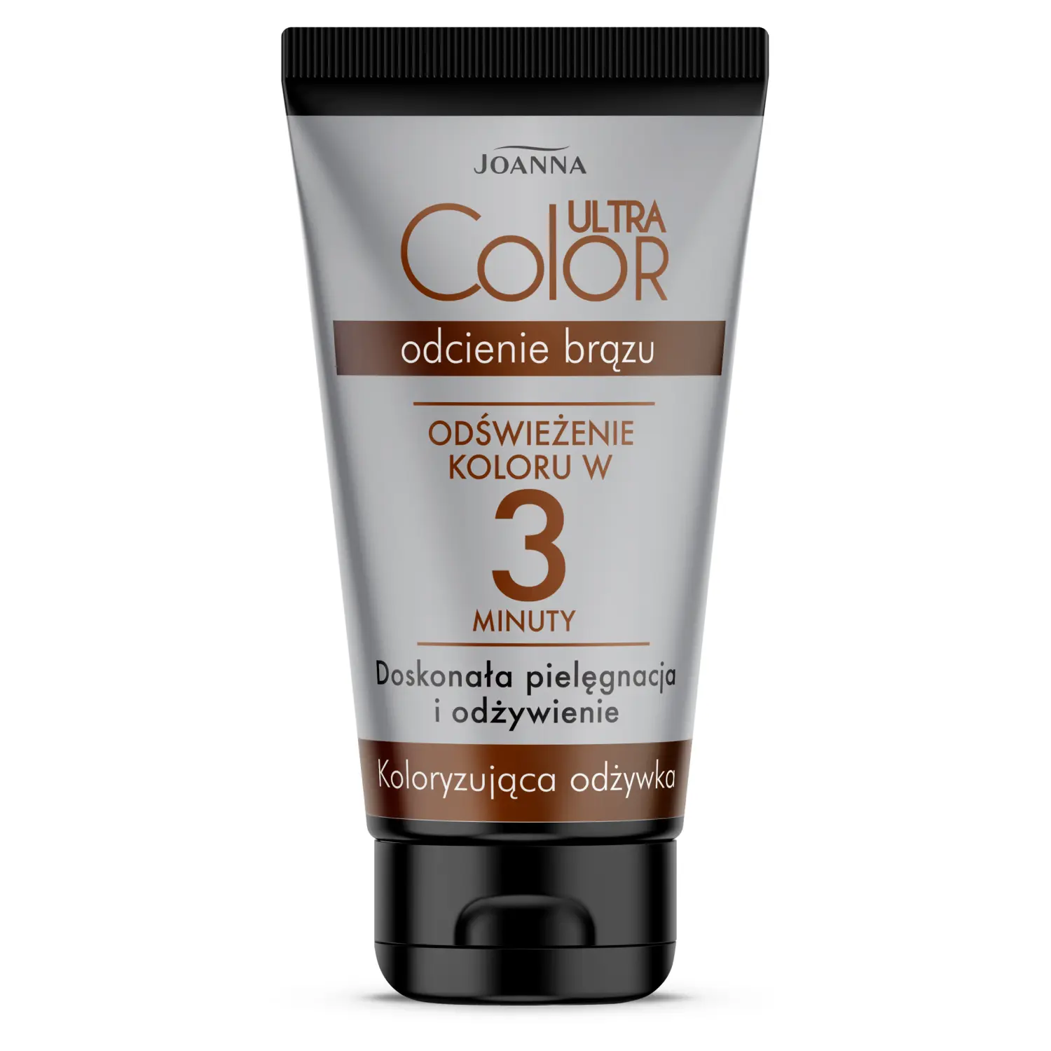 Joanna Ultra Color кондиционер для волос, подчеркивающий и освежающий оттенки коричневого на окрашенных или натуральных волосах, 100 г — фото 2