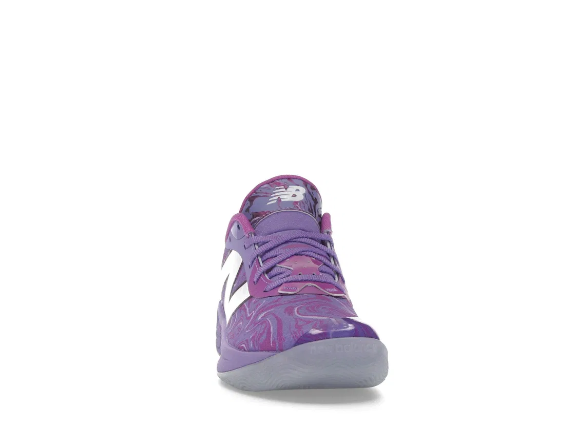 Детские кроссовки баскетбольные New Balance TWO WXY v5, Passion Fruit Lilac Glo Violet Crush — фото 2