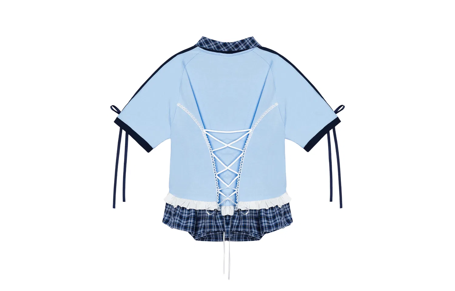 Женская футболка с принтом ADICOLOR CLASSICS 3 STRIPES Adidas Originals, Dusty Blue Love Letter-Blue — фото 3