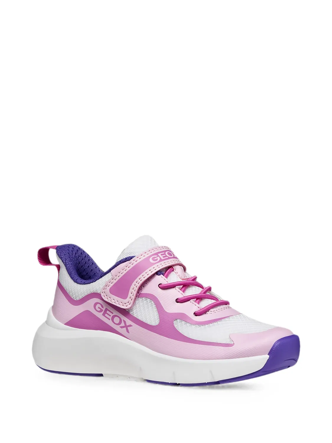 Кроссовки Pro-Ran на липучках Geox Kids, белый
