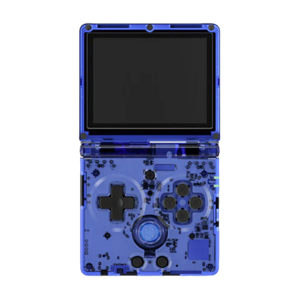 

Портативная игровая консоль Anbernic RG35XXSP, 1ГБ/64ГБ, ARM Cortex-A53 H700, прозрачный синий