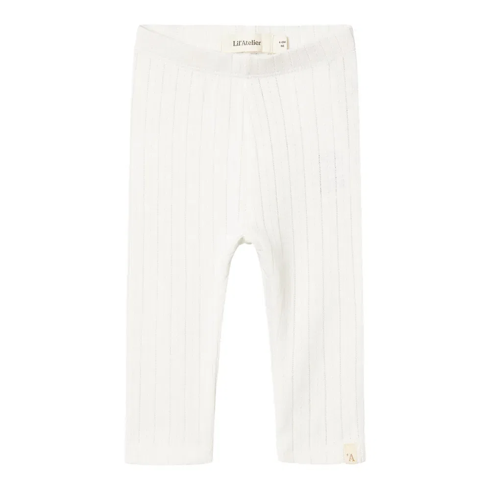 Леггинсы Name It Rachel Nis Slims Lil Atelier, белый