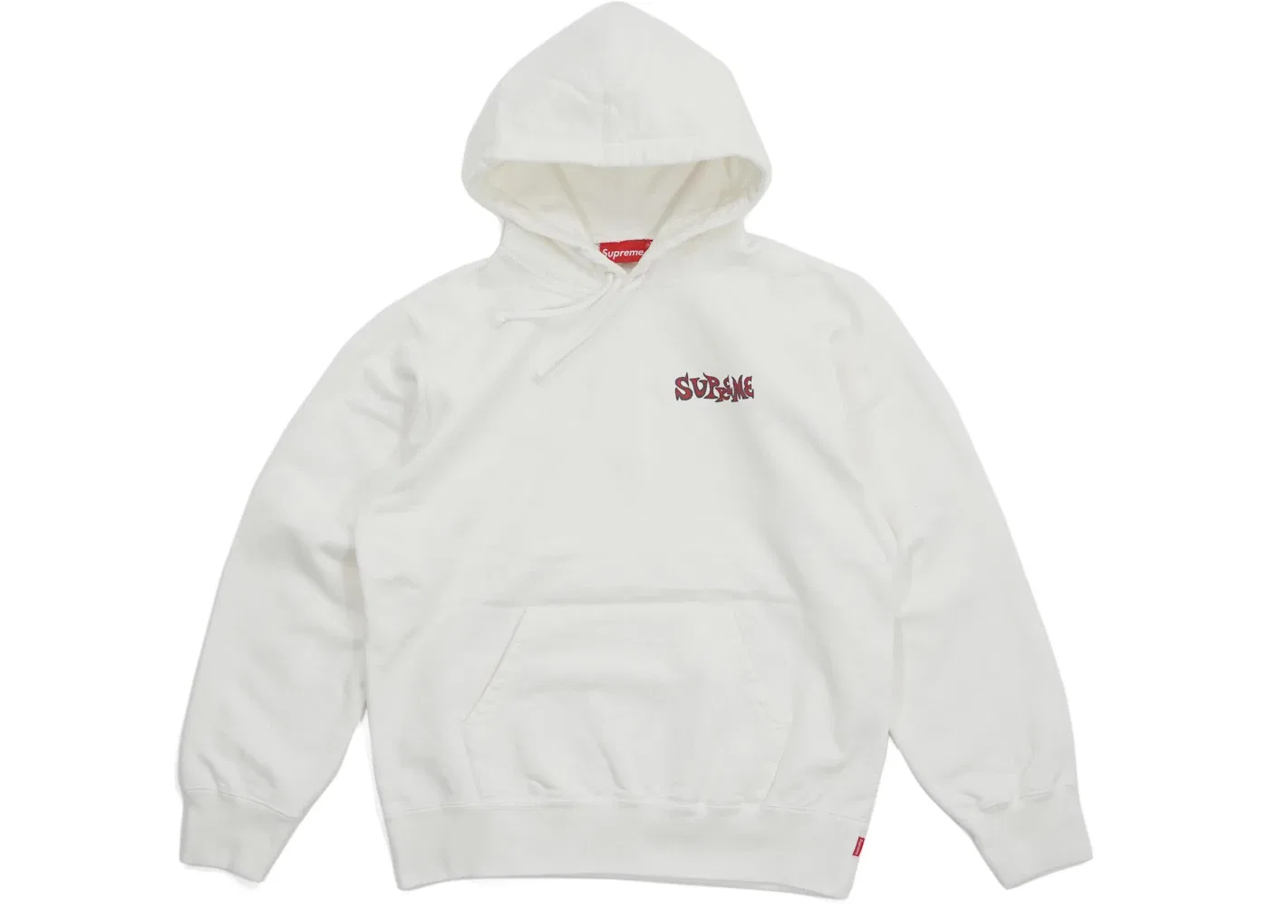 Мужской худи с портретным принтом Supreme, White