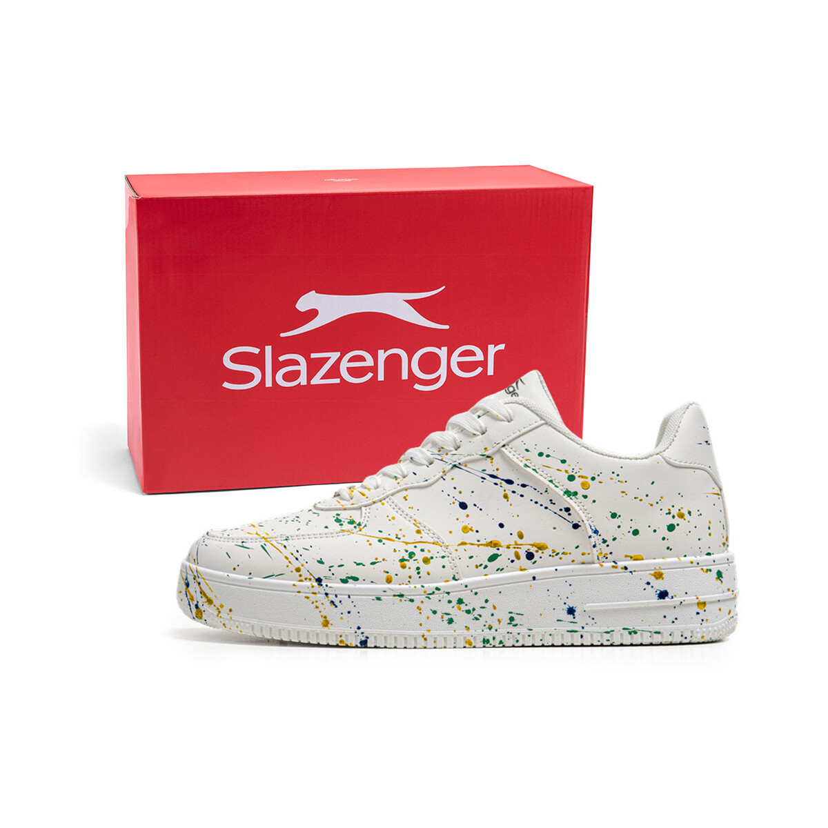 

Кроссовки Slazenger Skateboarding Shoes Men Low-top, белый