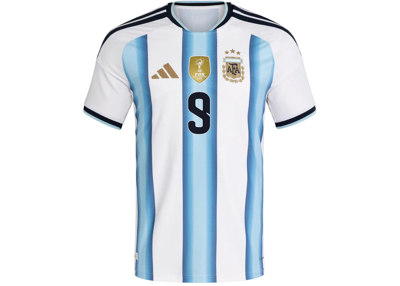 Мужская футболка с длинным рукавом Argentina 2026 Home Authentic Jersey Adidas, White Icey Blue