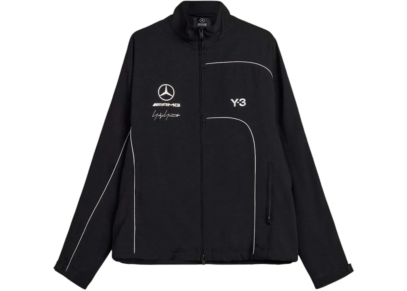 Мужская куртка Y-3 Mercedes Team Track Jacket Adidas, Black