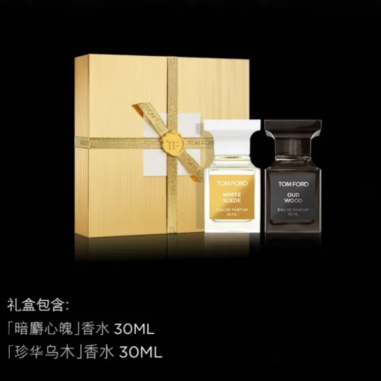 Набор парфюмов TOM FORD, Dark Musk Heart & Soul и Precious Ebony, 30 мл каждый, с коробкой — фото 3